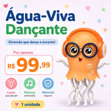 Água-Viva Dançante - calma, criatividade e encantamento