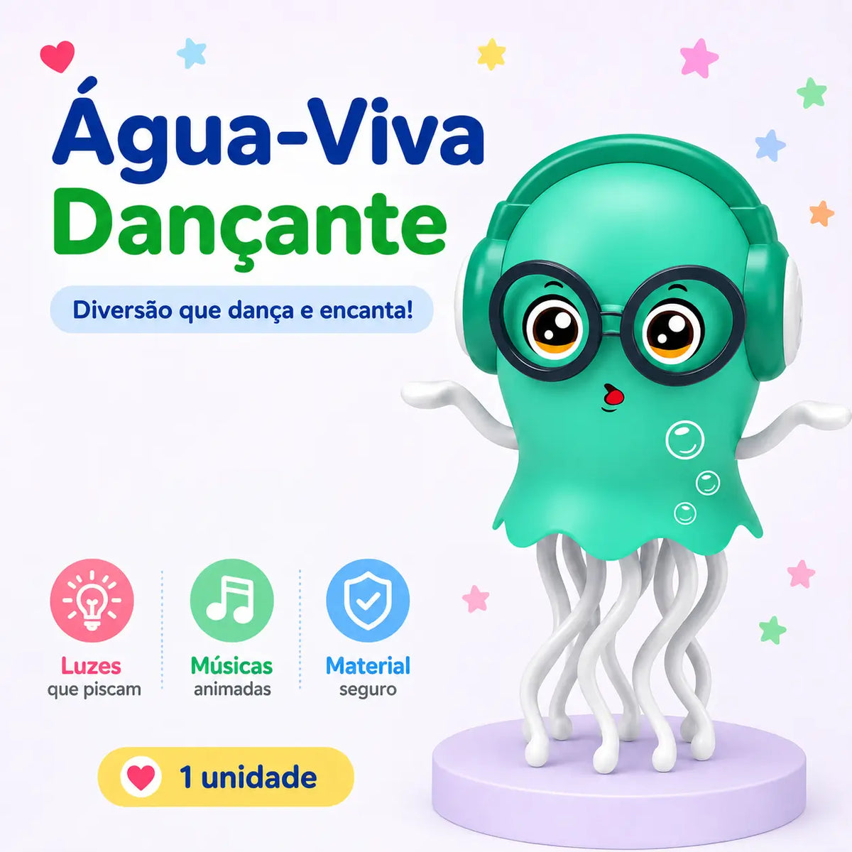 Água-Viva Dançante - calma, criatividade e encantamento