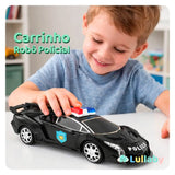 RoboPolice X-Guard – Carrinho de Polícia 2 em 1 que Vira Robô com Luz e Som