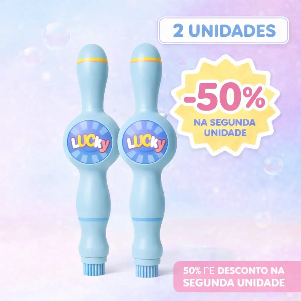 Nuvem Mágica - Lançador de bolhas com fumaça