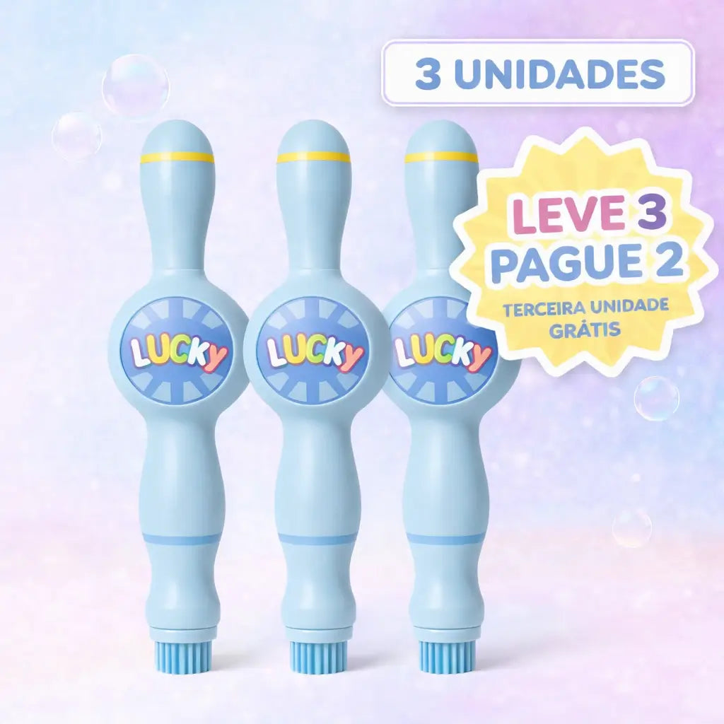 Nuvem Mágica - Lançador de bolhas com fumaça
