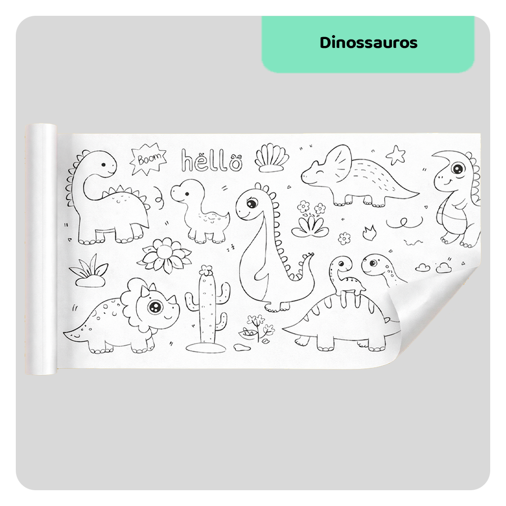 StickArt — Bobina Adesiva para Colorir (3 Metros)