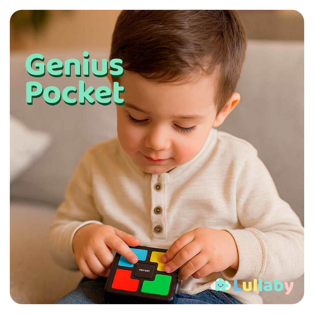 Genius Pocket – Desafio de Memória com Luzes e Sons