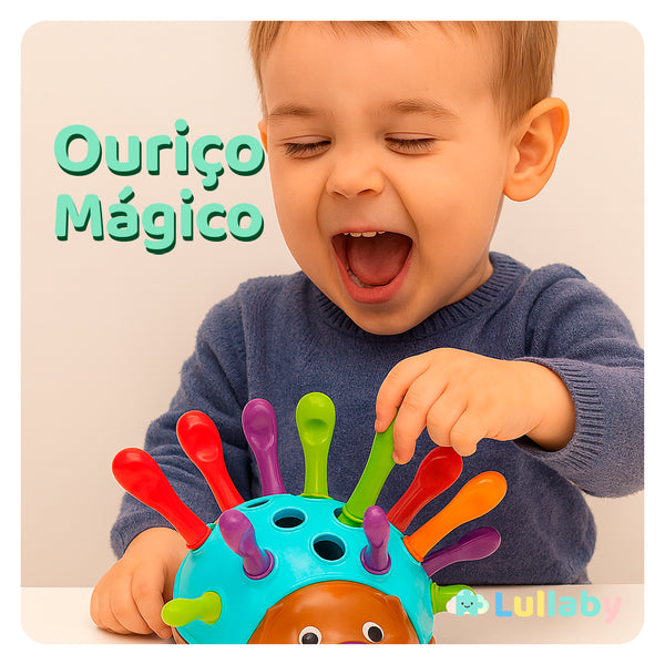 Ouriço Mágico DescobreTudo – Estímulo e Diversão desde o Primeiro Aninho!