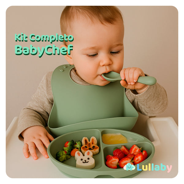 BabyChef 8x1 – Kit Completo de Alimentação em Silicone