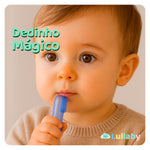 Dedinho Mágico – Escova Massageadora de Silicone para Bebês