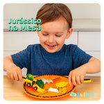 Jurássico na Mesa – Kit Refeição Dino Construtor