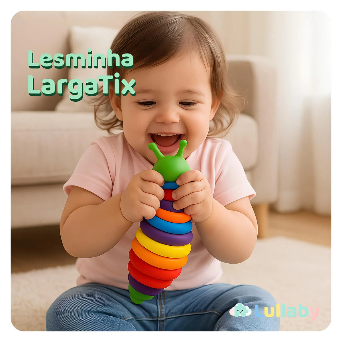 Lagartix – A Lesma Sensorial Antiestresse