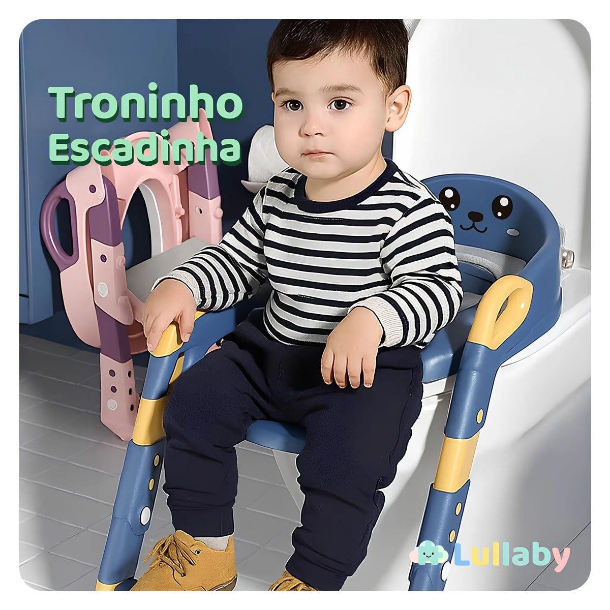 Troninho Escadinha Bambinelli – Mais Autonomia, Mais Conforto!