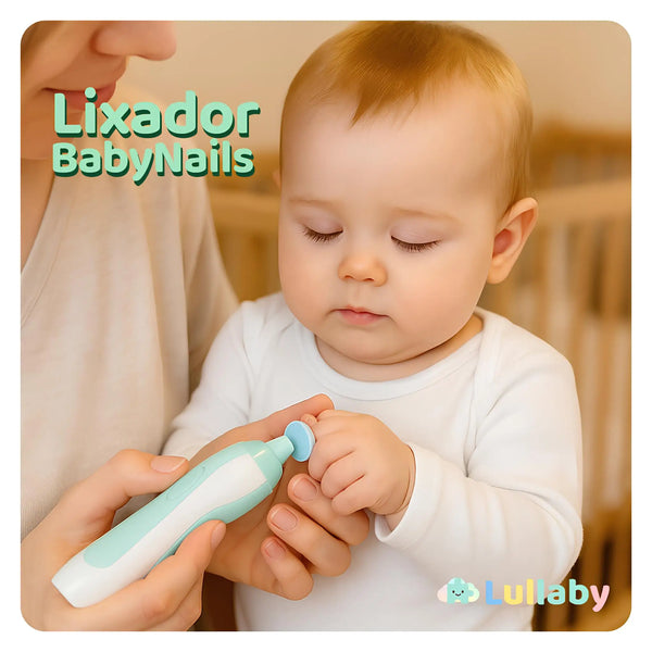 BabyNails Pro – Lixador Elétrico com LED para Unhas de Bebê