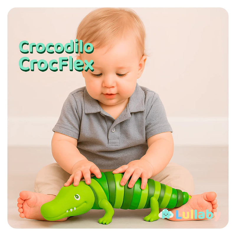CrocFlex® – O Crocodilo Articulado que Estimula, Diverte e Encanta!