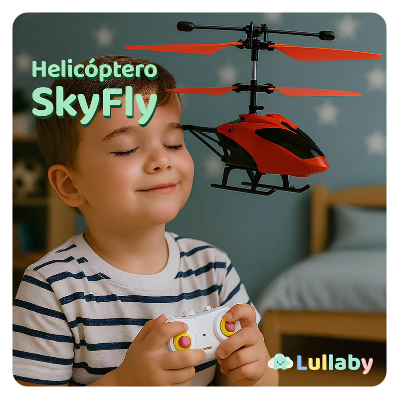 SkyFly Kids – Helicóptero Mágico com Sensor e Controle