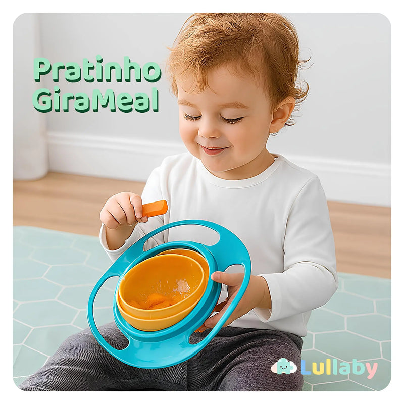 GiraMeal 360º – O Pratinho Mágico que Nunca Vira!