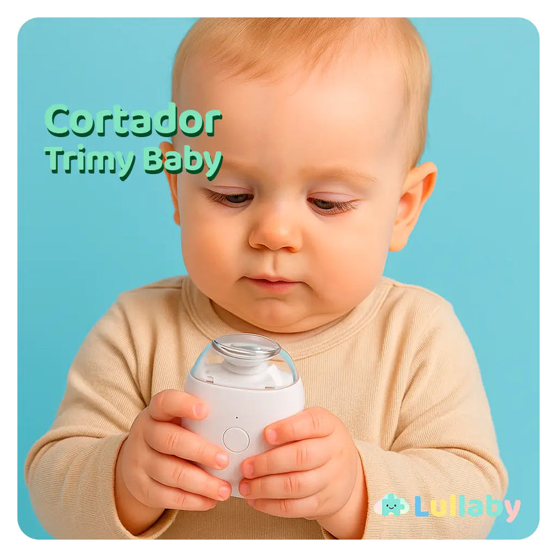 Trimy Baby – Cortador de Unhas Seguro e Suave para Bebês
