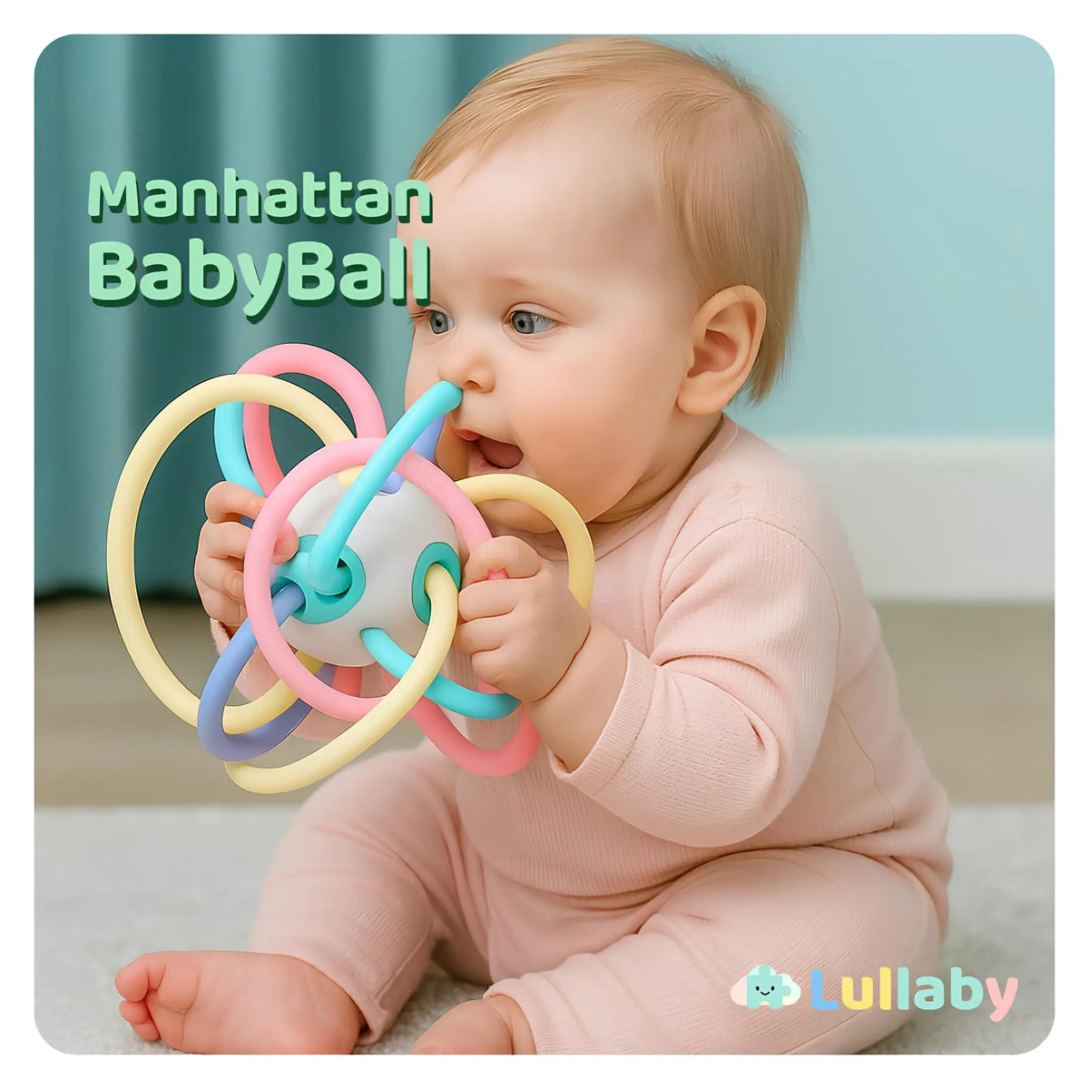 Manhattan BabyBall™ – Brinquedo Sensorial para Desenvolvimento dos Bebês