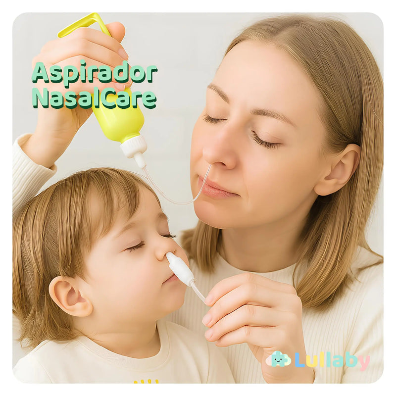 NasalCare Baby™ – Aspirador Nasal Manual Antirrefluxo
