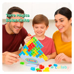 Torre Mágica Balancinha™ – Blocos Russos de Empilhamento Inteligente