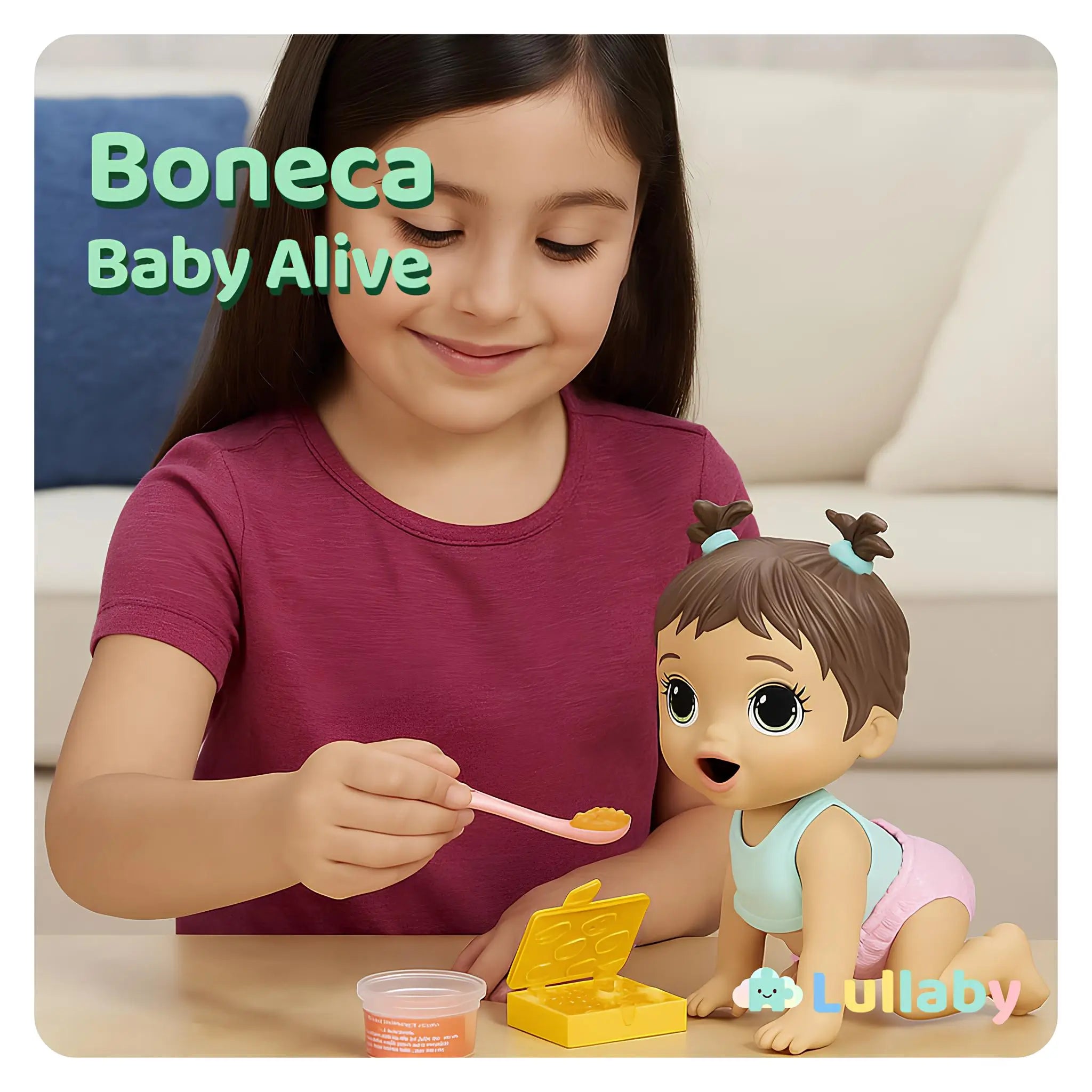 Boneca Baby Alive – A Hora da Papinha Começou!