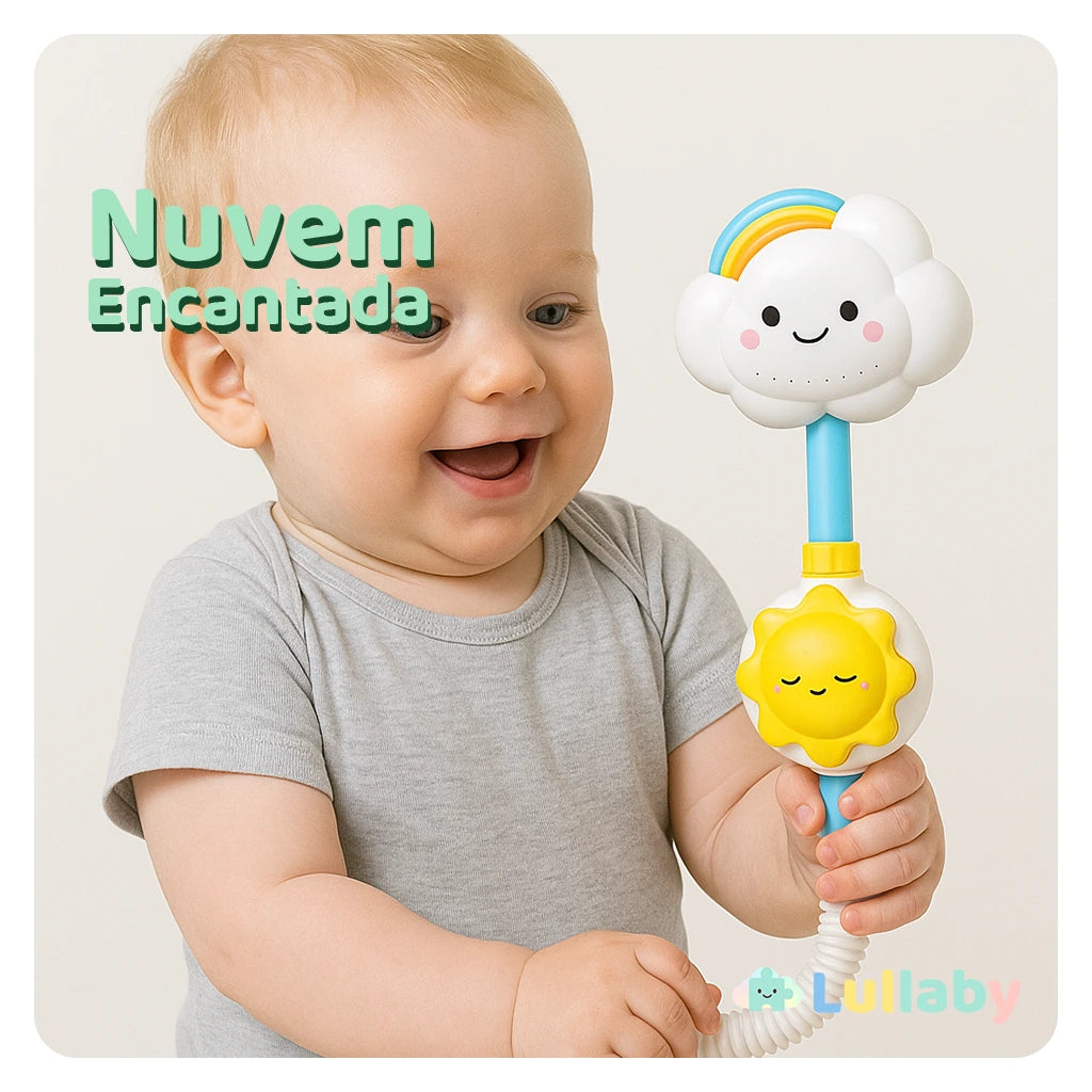 Chuveirinho Nuvem Encantada – Banho Divertido e Refrescante!