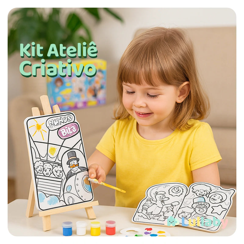 Ateliê Criativo do Bita – Pinte, Brinque e Aprenda com a Turminha!