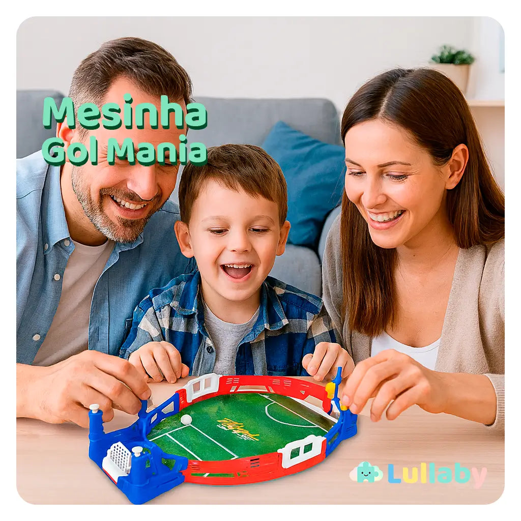 Golzinho Mania – Futebol de Mesa para Pequenos Craques!