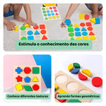 GeoPlay – Brinquedo de Encaixe com Formas Geométricas 3D