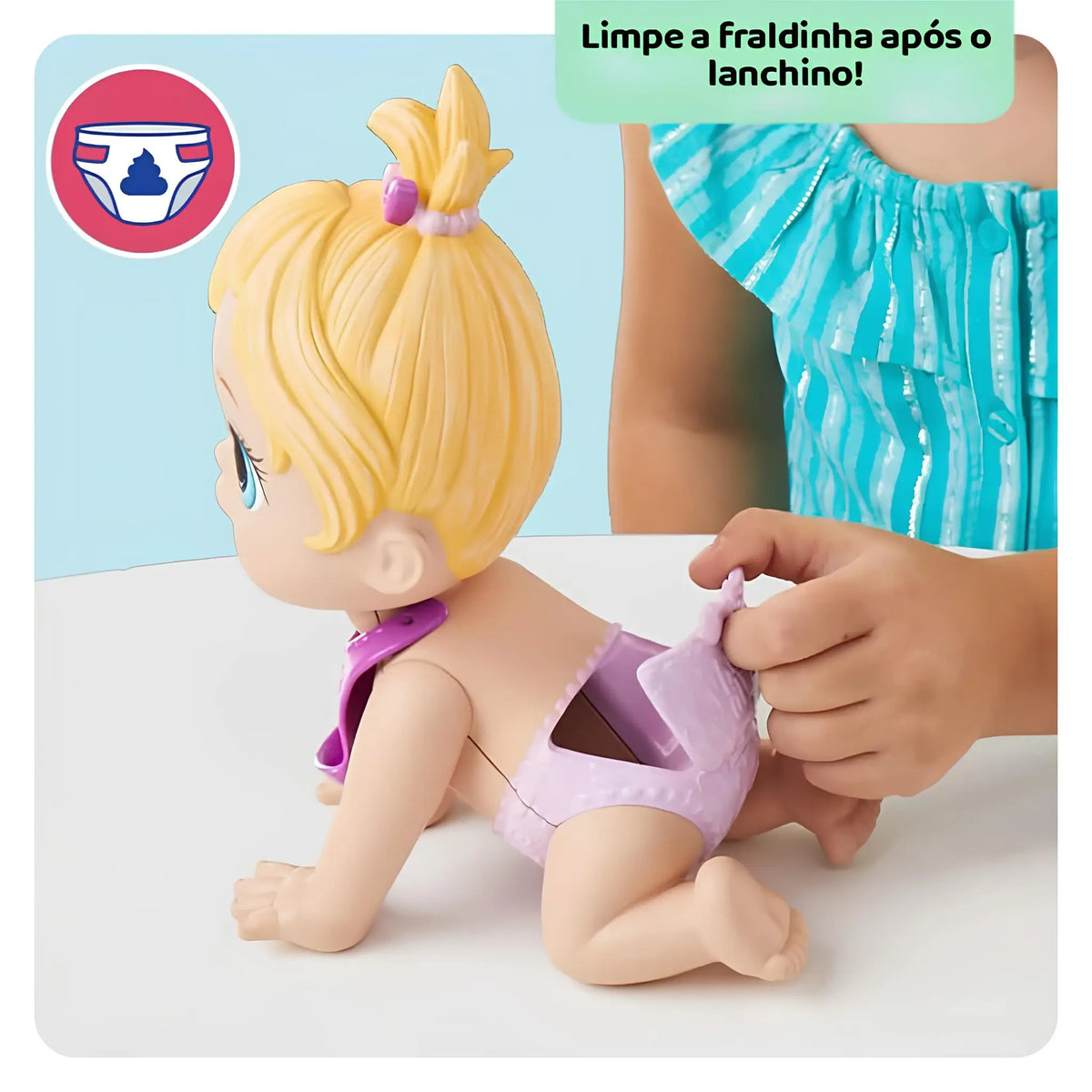 Boneca Baby Alive – A Hora da Papinha Começou!
