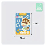 Trace e Aprenda – Caderno Mágico de Caligrafia Reutilizável Montessori