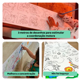 StickArt — Bobina Adesiva para Colorir (3 Metros)
