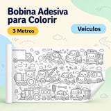 Bobina Adesiva para Colorir (3 Metros)